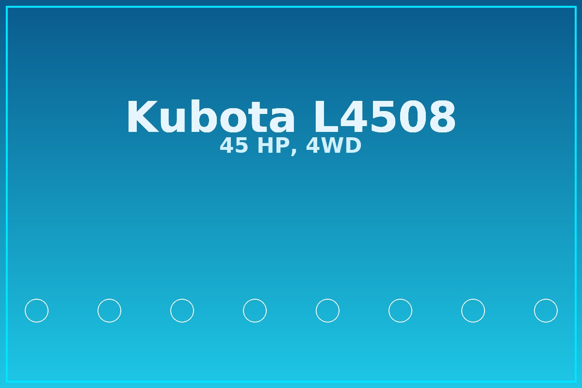 Kubota L4508